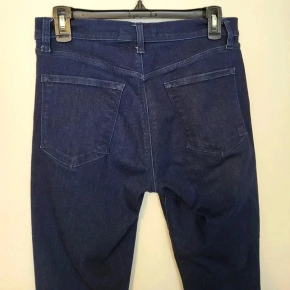 J Brand Mid-Rise Dark Wash Slimming Skinny Jeans(28) - Picture 6 of 11